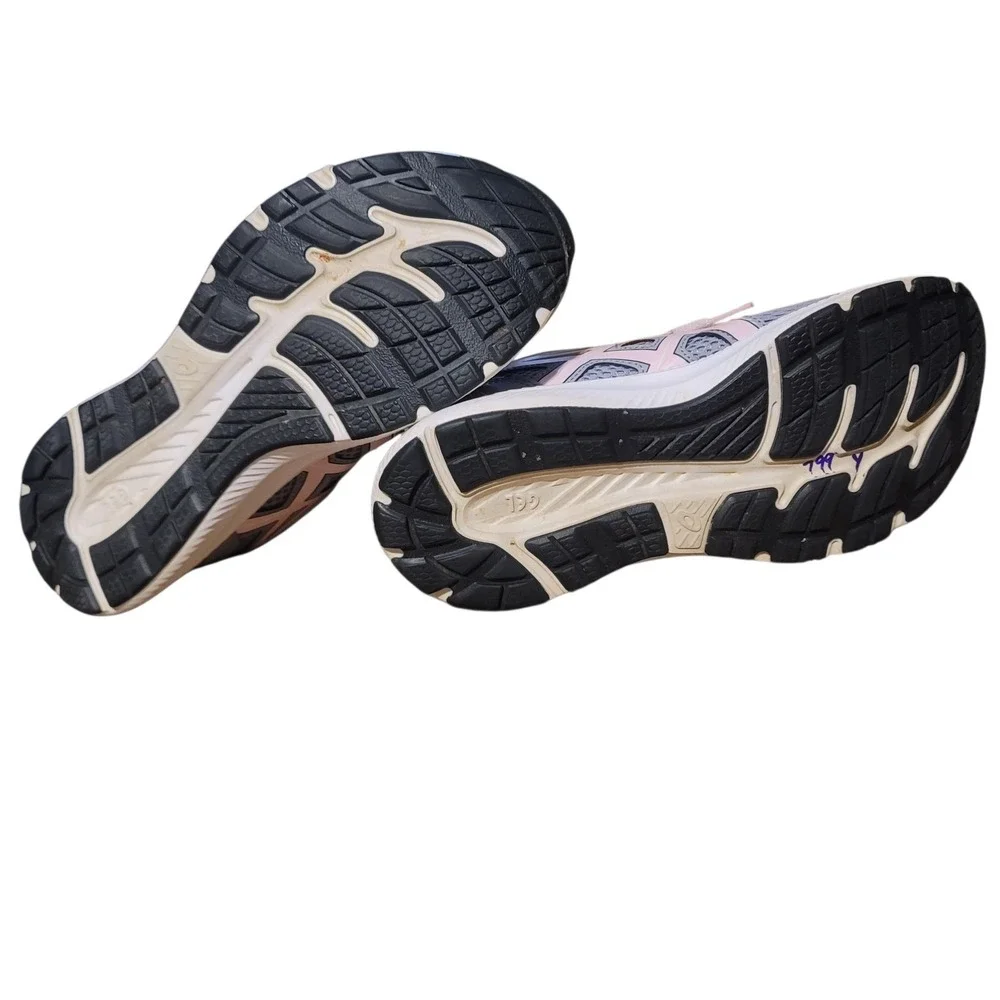 ASICS Gel-Contend 7 Womens Running Shoes Grey Pink 1012A911 Low‎ Top Sneakers
